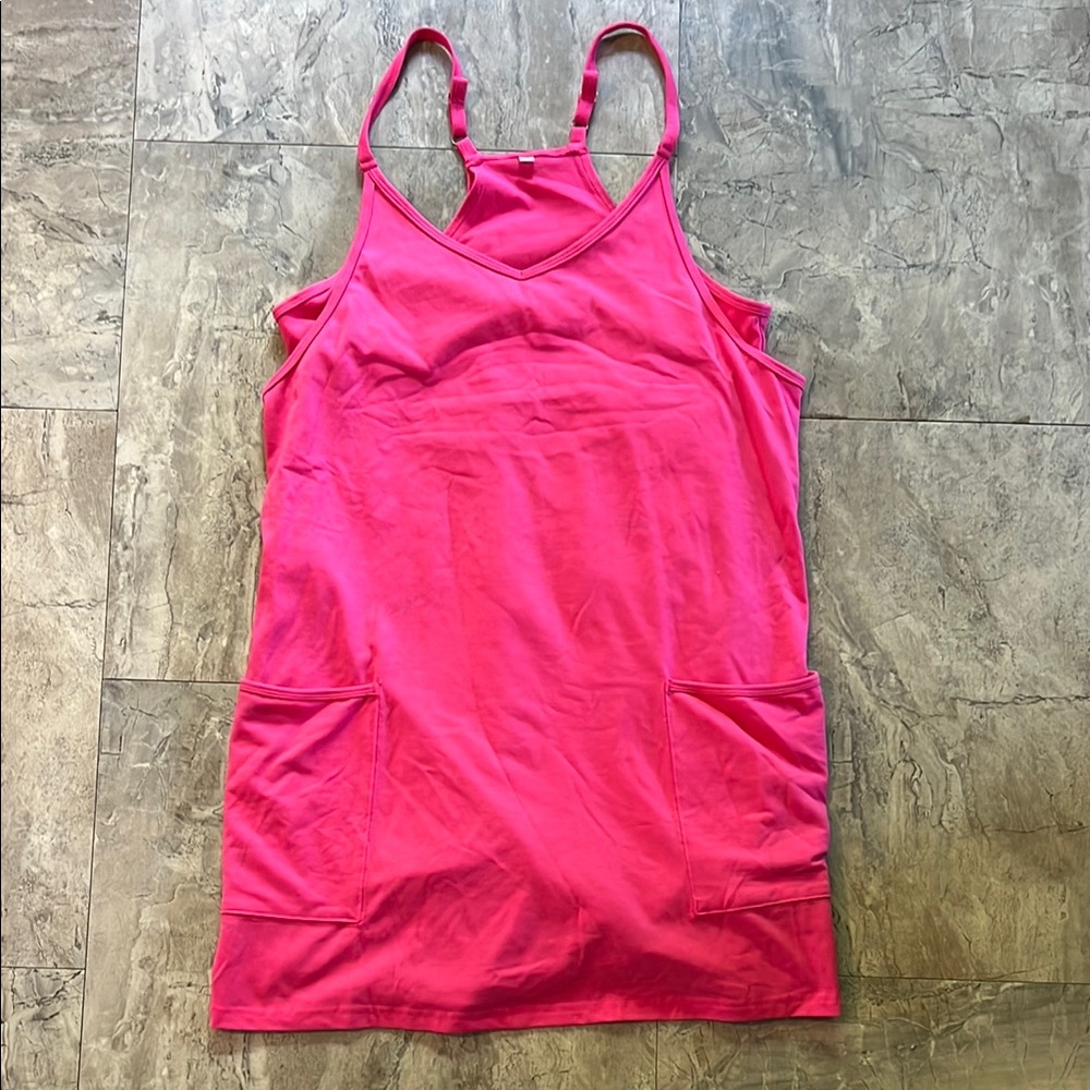 Pink tennis dress